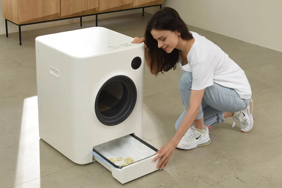 automated cat litter
